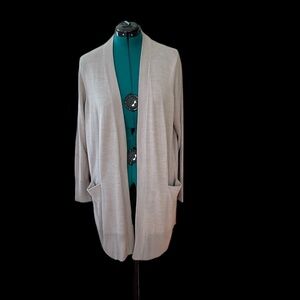 Nordstrom XXL Khaki open front duster